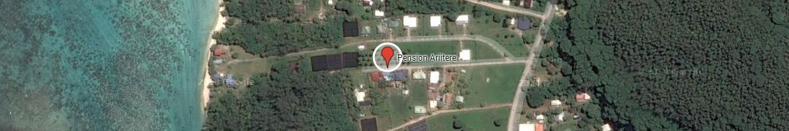 Voir ou est situé la pension Ariitere sur Google map